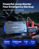 2024 AUTOONE 2500A Peak Current Car Battery Jump Starter