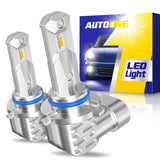 H10 9145 Fog Light DRL Bulbs 3000K Amber Yellow Light 2 PCS