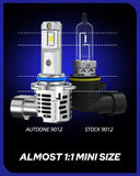 Autoone Fog Light Bulb AUTOONE 9012 HIR2 LED Fog Light Bulbs, 22,000LM with Cooling Fan