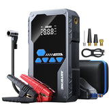 Autoone Jump Starter with Air Compressor, 4000A Portable Car Jump Starter, 150 PSI Tire Inflator, 12V Jump Box for 10L Gas/8L Diesel Engine