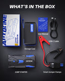 Autoone Lighting Assemblies 2024 AUTOONE 4500A Peak Current Car Battery Jump Starter