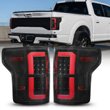 For 2015-2020 Ford F150 LED Tail Light Assembly F-150 Upgraded Taillights, with LED Bulbs